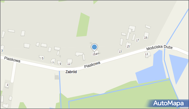 Radoszyce, Piaskowa, 11A, mapa Radoszyce