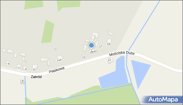 Radoszyce, Piaskowa, 15, mapa Radoszyce