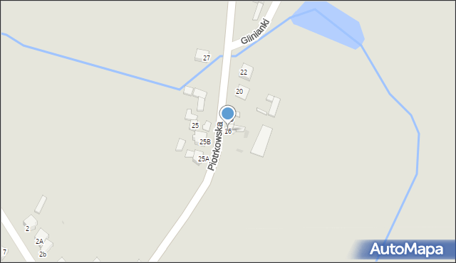 Radoszyce, Piotrkowska, 16, mapa Radoszyce