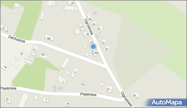 Rakoniewice, Piaskowa, 6, mapa Rakoniewice