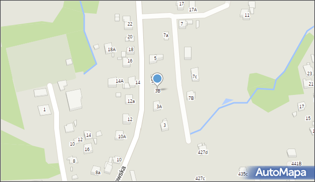 Rydułtowy, Piecowska, 3B, mapa Rydułtowy