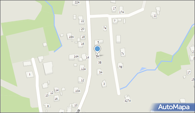 Rydułtowy, Piecowska, 5A, mapa Rydułtowy