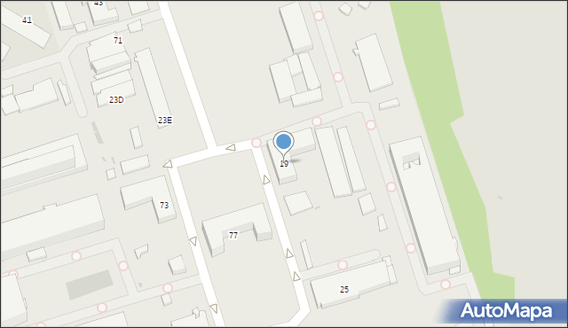 Skawina, Piłsudskiego Józefa, marsz., 19, mapa Skawina