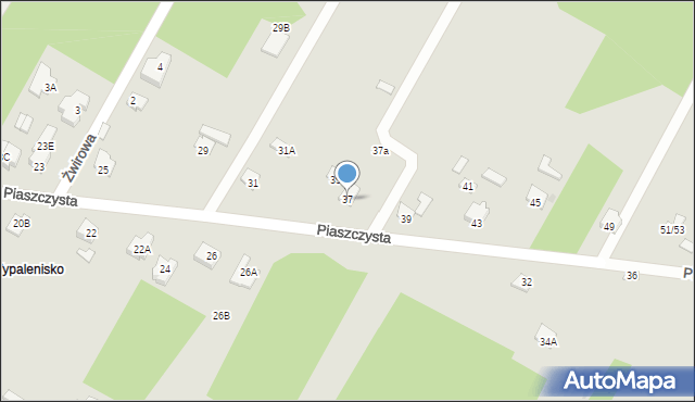 Sochaczew, Piaszczysta, 37, mapa Sochaczew