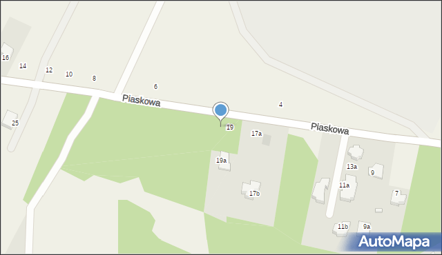 Sołtyków, Piaskowa, 23, mapa Sołtyków