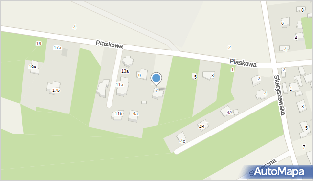 Sołtyków, Piaskowa, 7, mapa Sołtyków