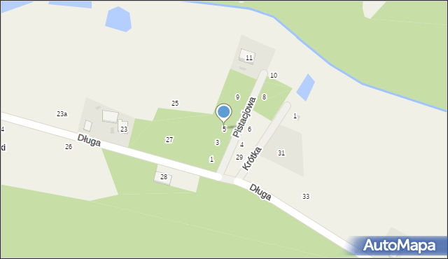 Stajenczynki, Pistacjowa, 5, mapa Stajenczynki