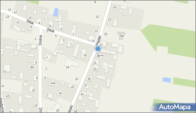 Stromiec, Piaski, 29, mapa Stromiec