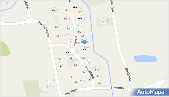 Sulistrowice, Piękna, 2/L, mapa Sulistrowice