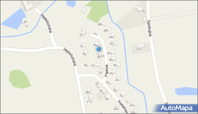 Sulistrowice, Piękna, 3/L, mapa Sulistrowice