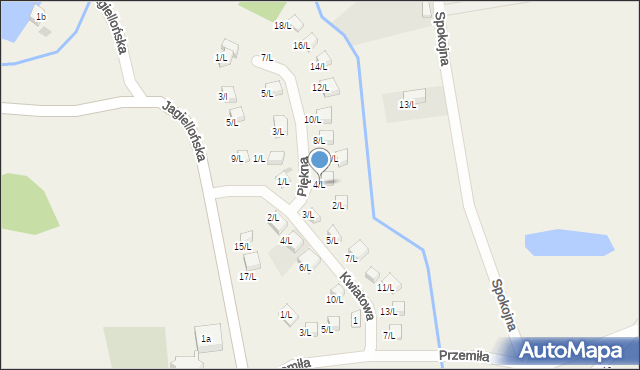 Sulistrowice, Piękna, 4/L, mapa Sulistrowice