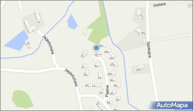 Sulistrowice, Piękna, 7/L, mapa Sulistrowice