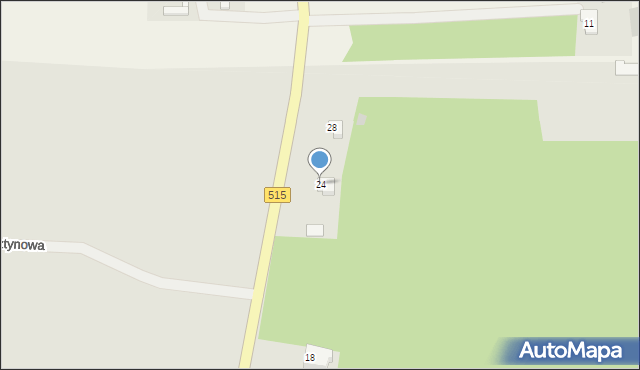 Susz, Pieniężnego, 24, mapa Susz