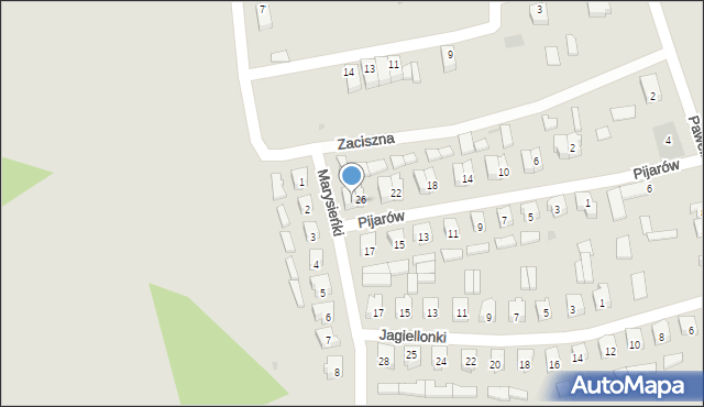 Szczuczyn, Pijarów, ks., 28, mapa Szczuczyn