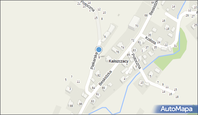 Trzebinia, Piekarska, 4, mapa Trzebinia