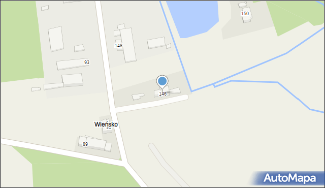 Wińsko, Piłsudskiego Józefa, marsz., 146, mapa Wińsko