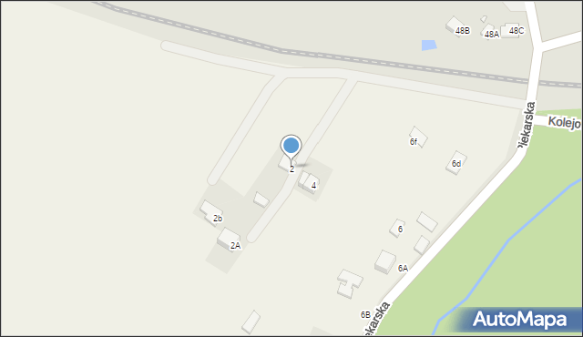 Wymysłów, Piekarska, 2, mapa Wymysłów