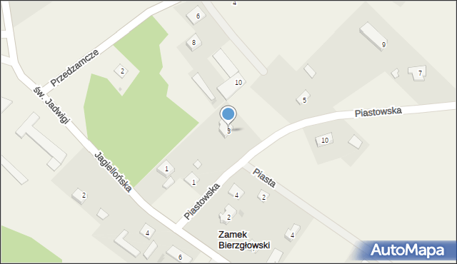 Zamek Bierzgłowski, Piastowska, 3, mapa Zamek Bierzgłowski