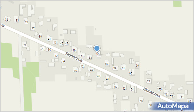 Żurada, Pierwsza Kolonia, 26, mapa Żurada