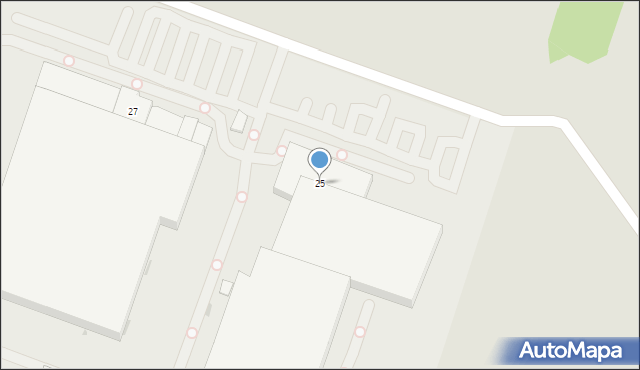 Aleksandrów Łódzki, Placydowska, 25, mapa Aleksandrów Łódzki