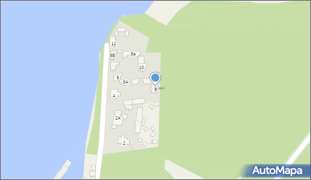 Białobrzegi, Plażowa, 6, mapa Białobrzegi