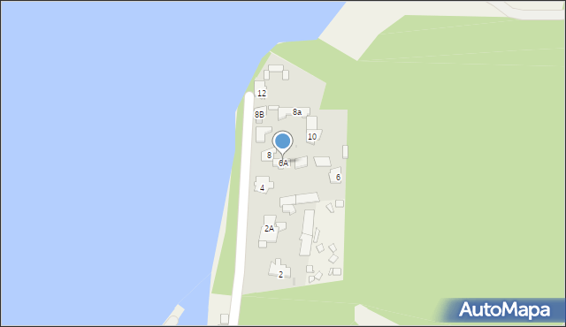 Białobrzegi, Plażowa, 6A, mapa Białobrzegi