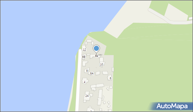 Białobrzegi, Plażowa, 8a, mapa Białobrzegi