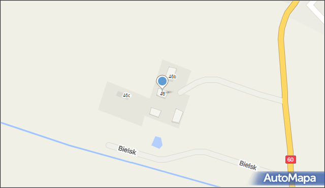 Bielsk, Płocka, 46, mapa Bielsk