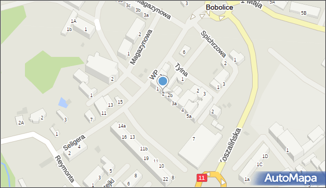 Bobolice, Plac Zwycięstwa, 2, mapa Bobolice