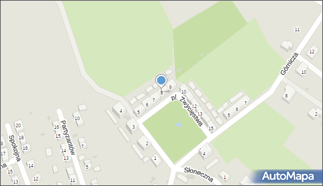 Boguszów-Gorce, Plac Zwycięstwa, 8, mapa Boguszów-Gorce