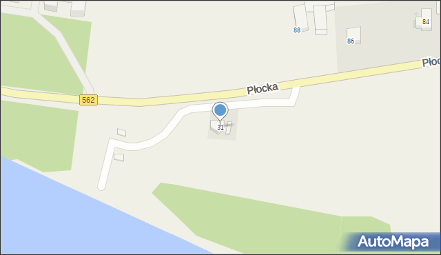 Brwilno, Płocka, 31, mapa Brwilno