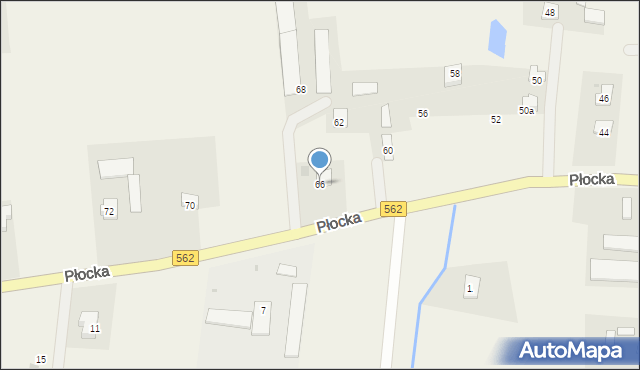 Brwilno, Płocka, 66, mapa Brwilno