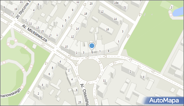 Bydgoszcz, Plac Weyssenhoffa, 5, mapa Bydgoszczy