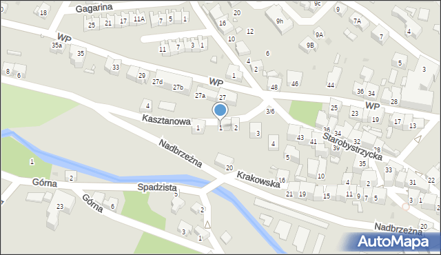 Bystrzyca Kłodzka, Plac Kościuszki Tadeusza, gen., 1, mapa Bystrzyca Kłodzka