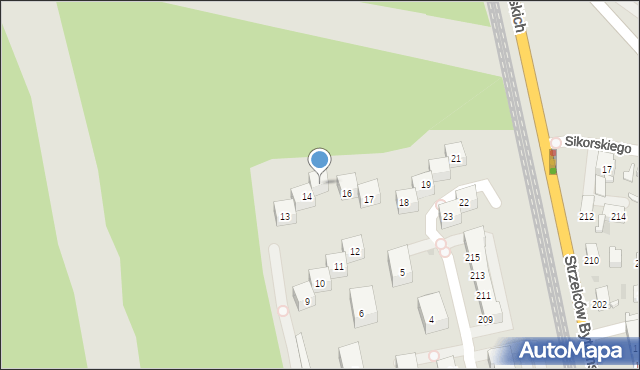 Bytom, Plac Żeromskiego Stefana, 15, mapa Bytomia