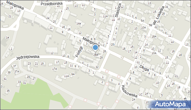 Chęciny, Plac 2 Czerwca, 29A, mapa Chęciny