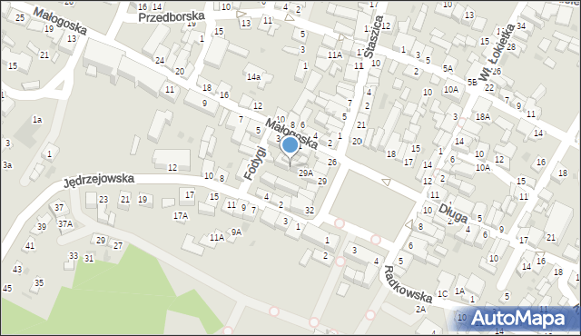 Chęciny, Plac 2 Czerwca, 29B, mapa Chęciny