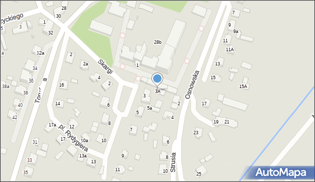 Chełmno, Plac Rydygiera, dr., 3A, mapa Chełmno