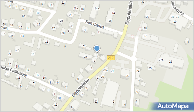 Chojnice, Plac Piastowski, 19, mapa Chojnic