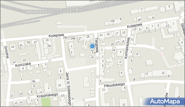 Czechowice-Dziedzice, Plac Targowy, 6a, mapa Czechowic-Dziedzic