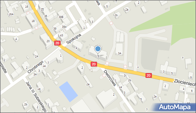 Drawsko Pomorskie, Plac Orzeszkowej Elizy, 3, mapa Drawsko Pomorskie