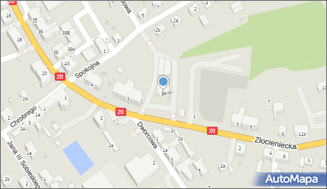 Drawsko Pomorskie, Plac Orzeszkowej Elizy, 3A, mapa Drawsko Pomorskie