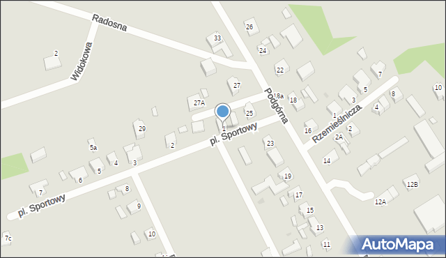 Drezdenko, Plac Sportowy, 1, mapa Drezdenko