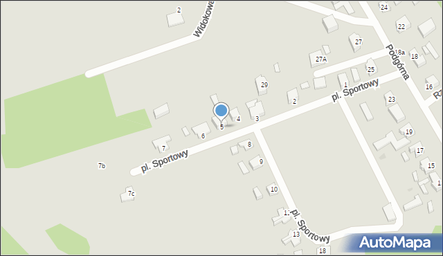 Drezdenko, Plac Sportowy, 5, mapa Drezdenko