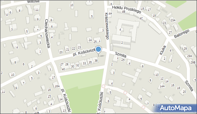 Drohiczyn, Plac Kościuszki Tadeusza, gen., 39, mapa Drohiczyn