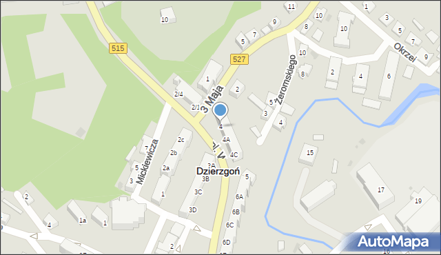 Dzierzgoń, Plac Wolności, 4, mapa Dzierzgoń