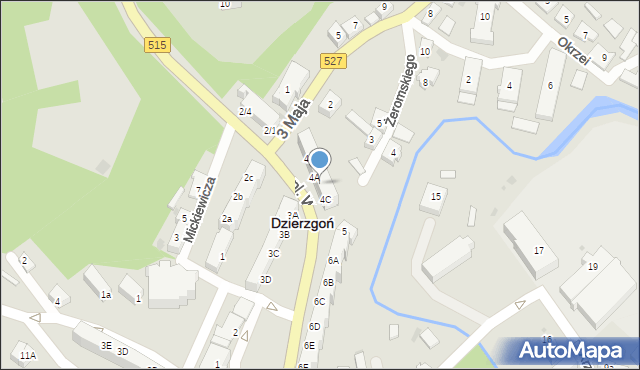 Dzierzgoń, Plac Wolności, 4B, mapa Dzierzgoń