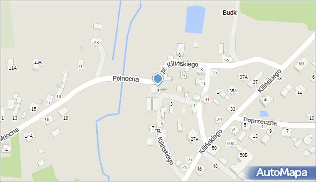 Gąbin, Plac Kilińskiego Jana, płk., 6, mapa Gąbin