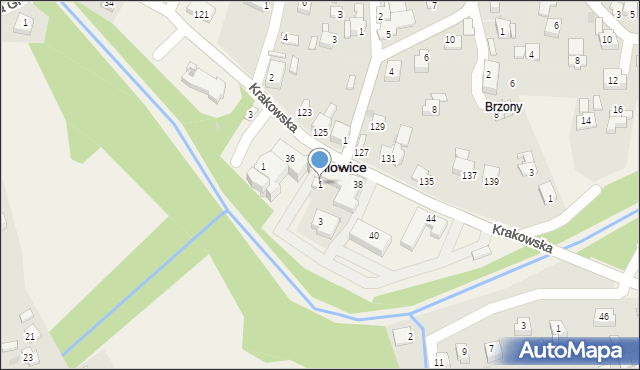 Gilowice, Plac 3 Maja, 1, mapa Gilowice