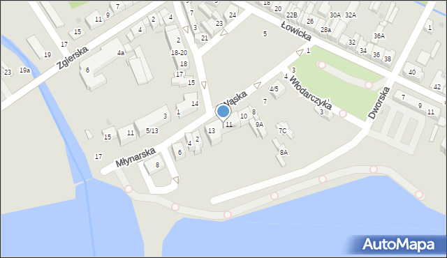 Głowno, Plac Wolności, 11/13, mapa Głowno